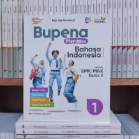 Image of Bupena Merdeka Bahasa Indonesia SMK/MAK Kelas X